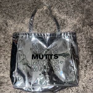 Silver Tote Bag “Mutts”